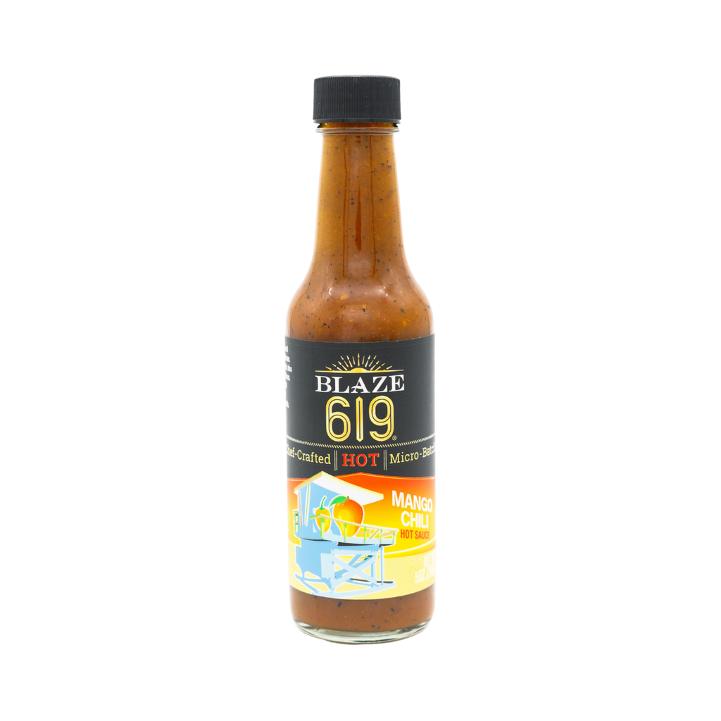 BLAZE 619 Mango Chili Hot Sauce - 5 oz.